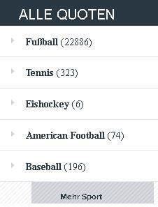 SuperLenny Mobile Sportwetten App .